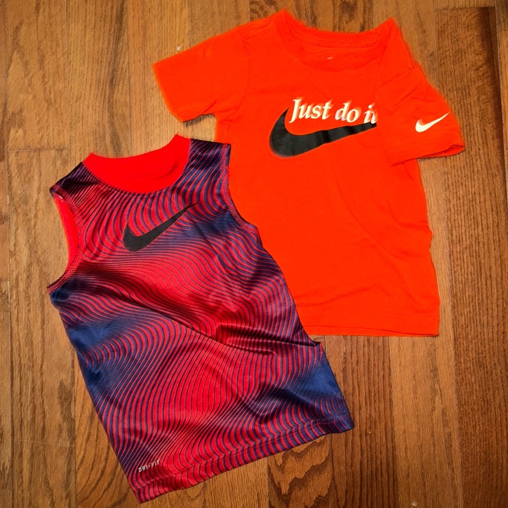 Boys Nike size 4 shirts